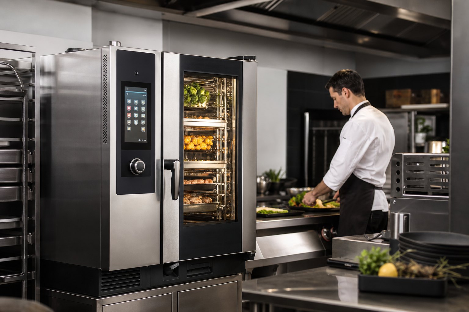Een Rational combi-steamer