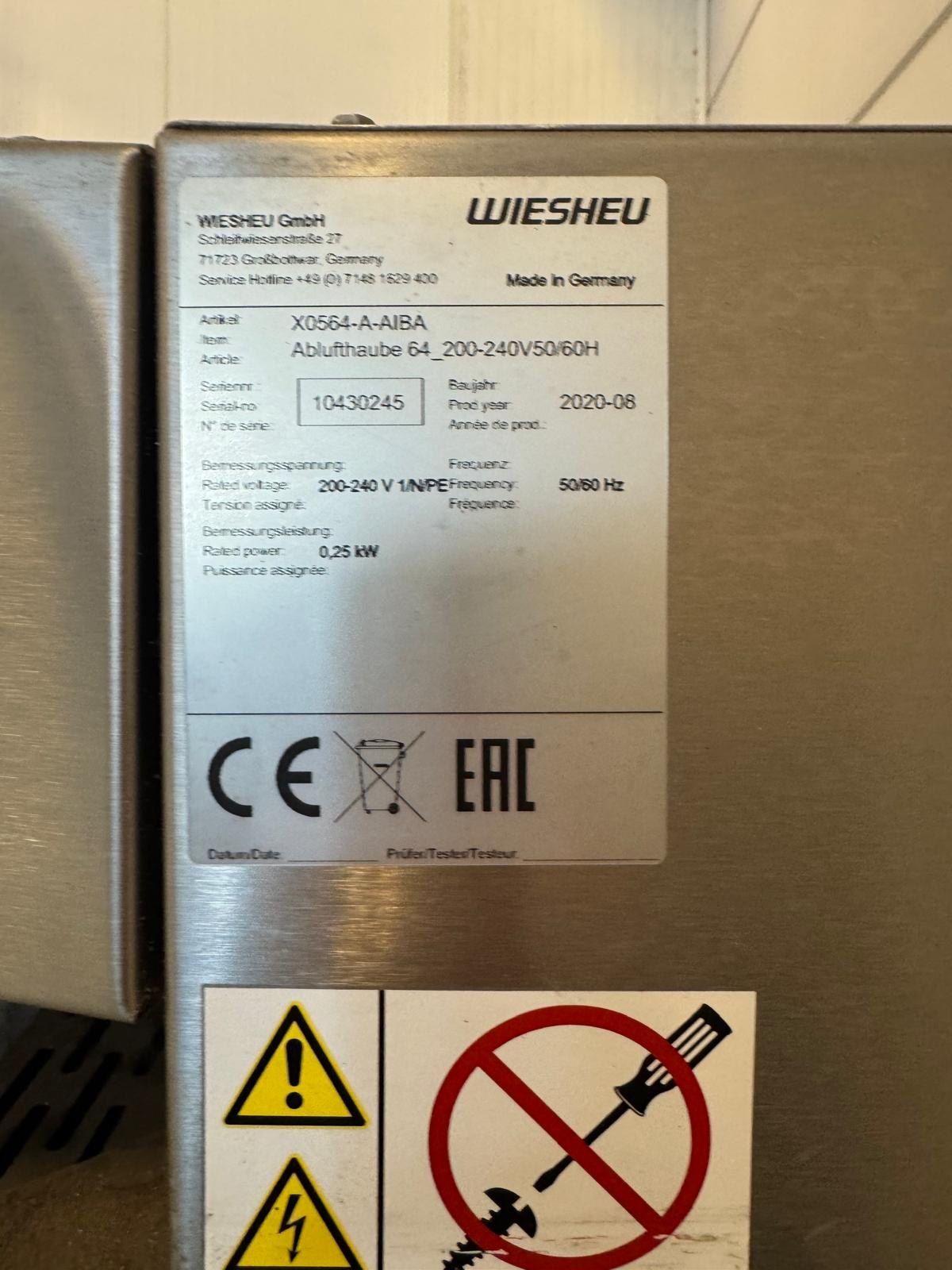 WIESHEU EUROMAT S BROODOVEN 2X 64 S (3/4)