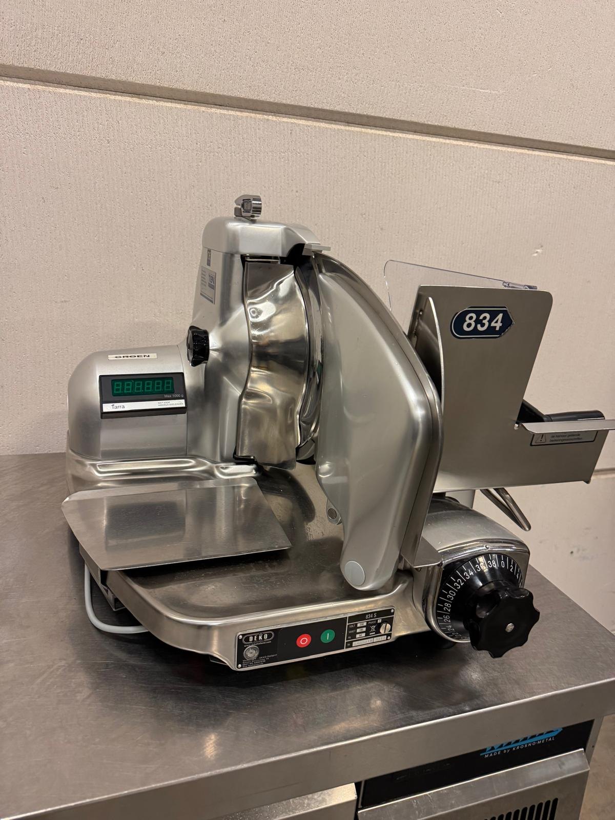 Berkel 834 S Snijmachine met Weegschaal